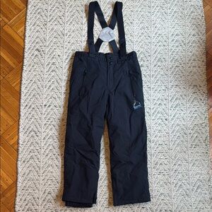 Zara Black Snowpants Boys size 5-6